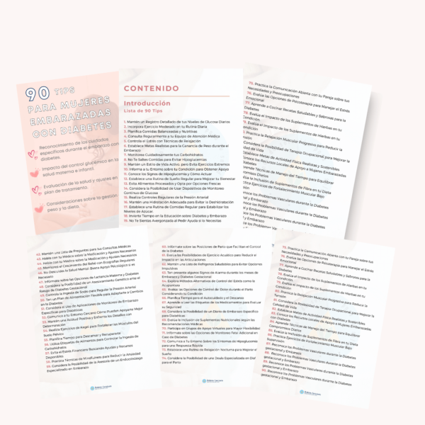 Diabetes consciente_90_tips_para_mujeres_embarazadas_indice